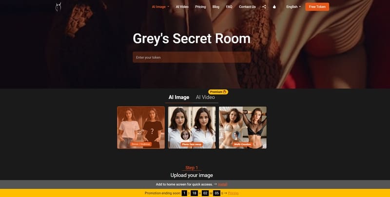 Undressbaby - Grey's Secret Room wirh Undress AI